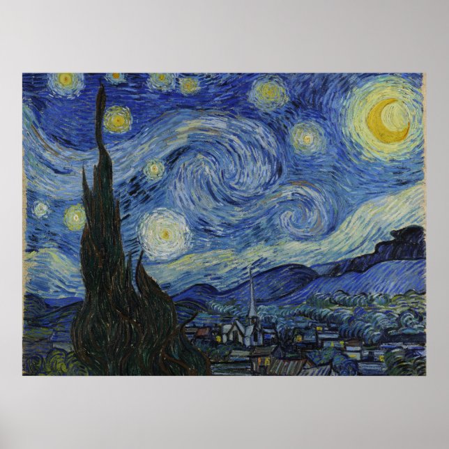 Starry Night Poster (Vorne)