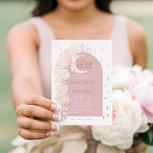 Starry Night Quinceanera Floral Celestial Moon