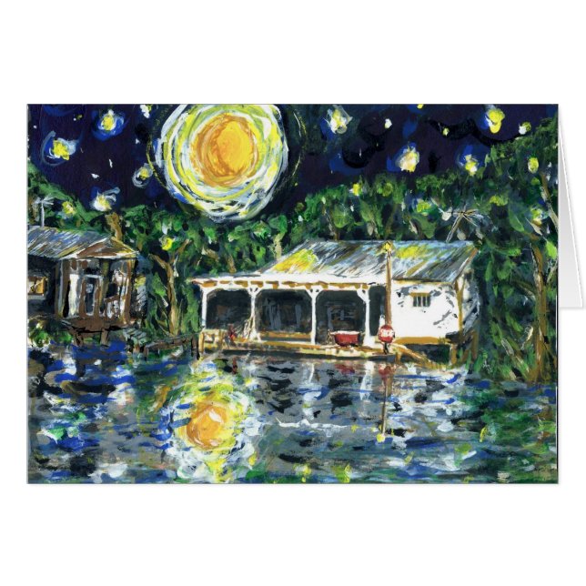 Starry Night River Camp (Vorderseite (Horizontal))