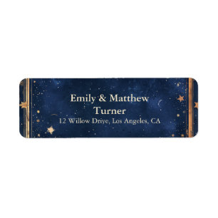 Starry Night Romance Wedding