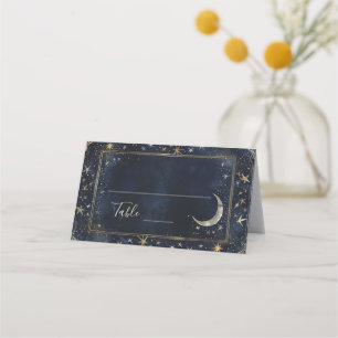 Starry Night Romance Wedding Platzkarte