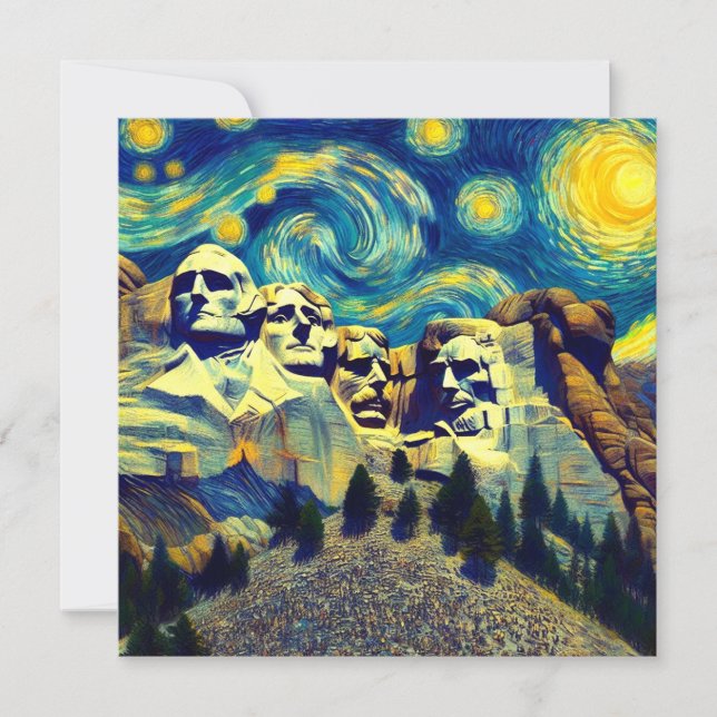 Starry Night Rushmore South Dakota (Vorderseite)