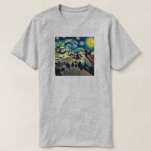 Starry Night Rushmore South Dakota T-Shirt