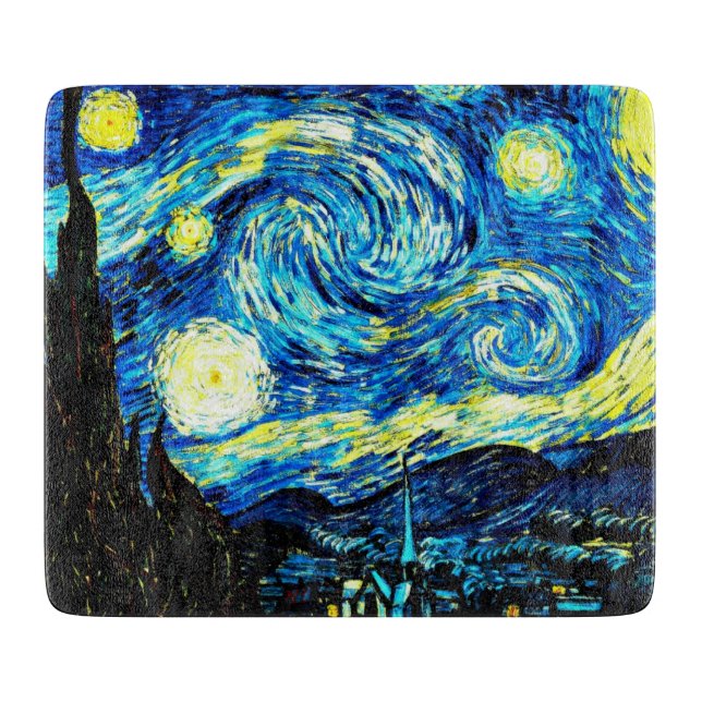 Starry Night Schneidebrett (Vorderseite)