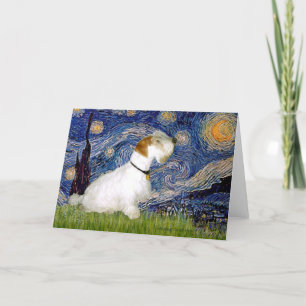 Starry Night - Sealyham Terrier (L) Karte