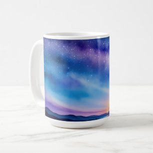 Starry Night Sky Kaffeetasse