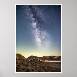 Starry Night Sky Milky Way Poster