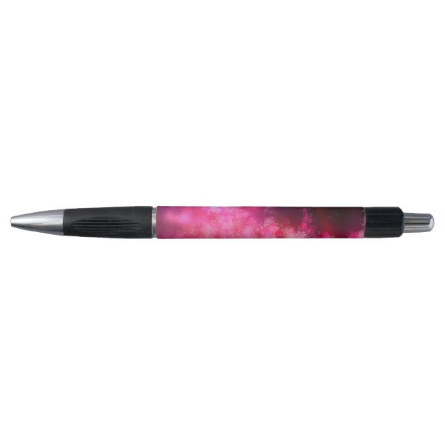 Starry Night Sky Pink Flare Kugelschreiber (Vorderseite)