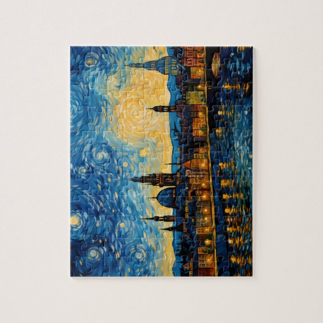 Starry Night Sky Puzzle (Vertikal)