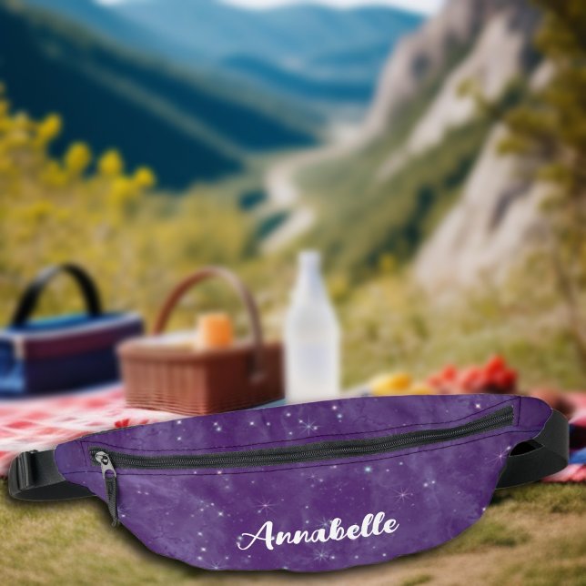 Starry Night Sky Sparkling Celestial Bauchtasche (Von Creator hochgeladen)