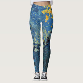 Starry Night Swirl Leggings