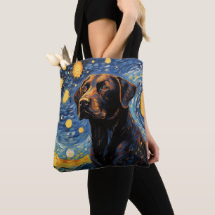 STARRY NIGHT THEMED LABRADOR RETRIEVER DOG