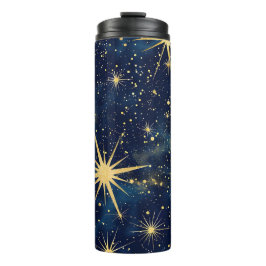 Starry Night Thermal Tumbler Thermosbecher
