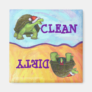 Starry Night Tortoise Weihnachten Magnet
