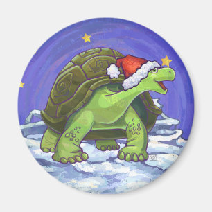Starry Night Tortoise Weihnachten Magnet