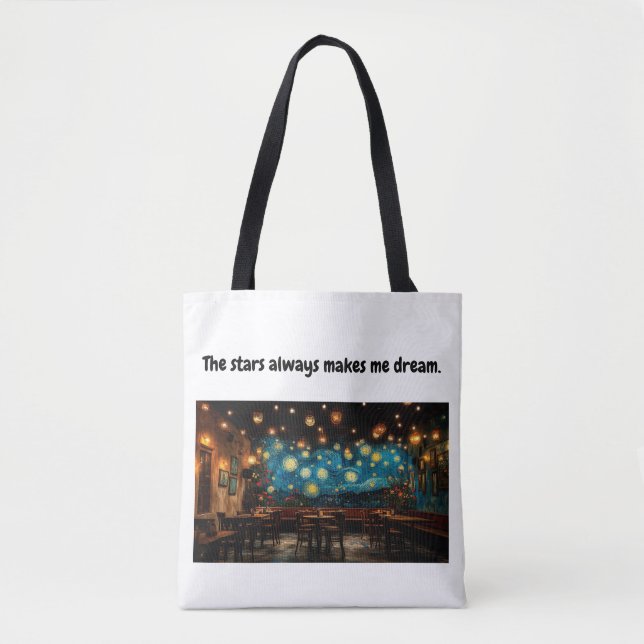Starry Night Tote Bag (Vorderseite)