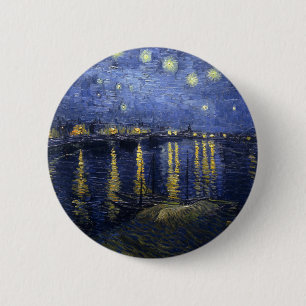 Starry Night über der Rhône Button