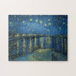 Starry Night über der Rhône Puzzle