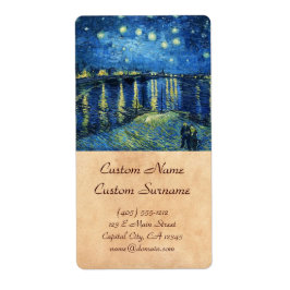 Starry Night über der Rhone Vincent van Gogh