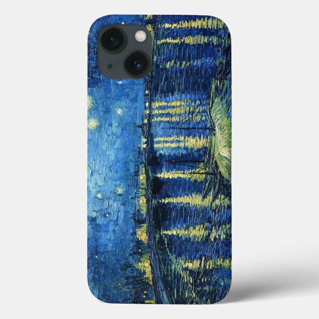 Starry Night über der Rhone Vincent van Gogh Case-Mate iPhone Hülle (Rückseite)