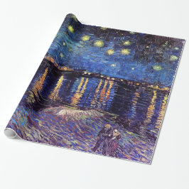 Starry Night über der Rhone, Vincent van Gogh. Geschenkpapier