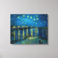 Starry Night über der Rhône | Vincent van Gogh