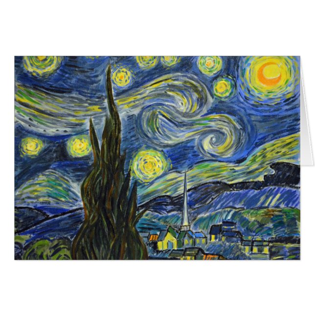 Starry Night, Van Gogh (Vorderseite (Horizontal))