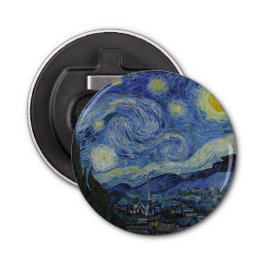 Starry Night & Van Gogh /berühmte Vintage Kunst Flaschenöffner