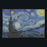 Starry Night & Van Gogh /berühmte Vintage Kunst Geschirrtuch<br><div class="desc">Küchentücher: World of Dutch Vintag Artworks - "The Starry Night" & Vincent van Gogh ist ein Öl auf der Leinwand, das im Juni 1889 gemalt wurde, beschreibt es den Ausblick aus dem Ostfenster seines Asylzimmers in Saint-Rémy-de-Provence, kurz vor Sonnenaufgang. Van Gogh ist postimpressionistischer Maler und die Sternennacht gehört zu seinen...</div>
