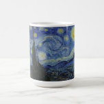 Starry Night, Van Gogh Berühmtes Gemälde Kaffeetasse<br><div class="desc">Vincent Van Gogh Starry Night Coffee Tasse</div>