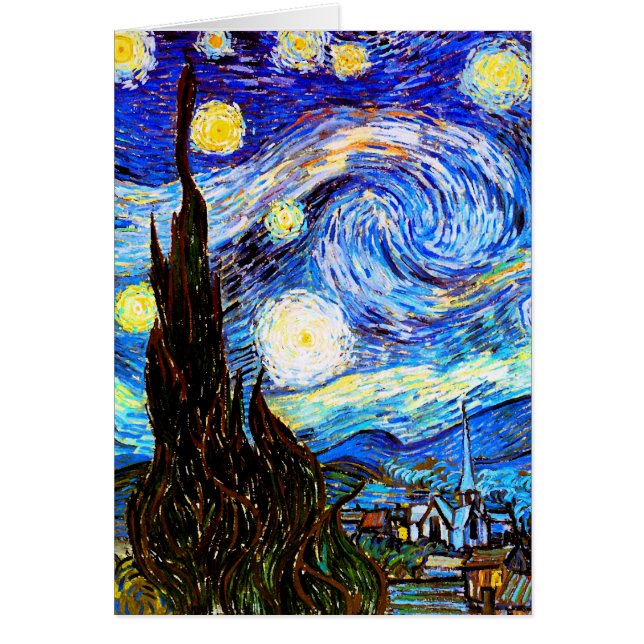 Starry Night Van Gogh Fine Art (Vorne)