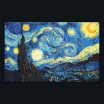 Starry Night - Van Gogh Fotodruck<br><div class="desc">Eines der bekanntesten Gemälde von Vincent Van Gogh. Starry Nigh ist ein großartiges Meisterwerk,  das sich perfekt in Ihre Zuhause oder in Ihr Büro einfügen wird.</div>