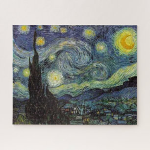 Starry Night - van Gogh Gemälde Art Puzzle