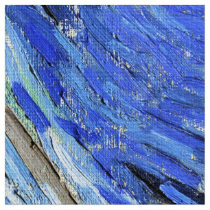 Starry Night Van Gogh Imopressionism Fabric Stoff