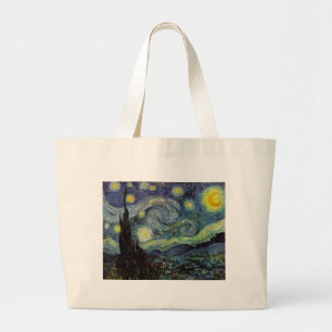 Starry Night - van Gogh Jumbo Stoffbeutel