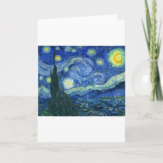 Starry Night ~ Van Gogh Karte