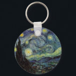 Starry Night - van Gogh Schlüsselanhänger<br><div class="desc">Von der Nackenleuchte des Bergarbeiters bis zu der, die er auf seinem Fenstersill nach der Szene mit Gauguin platzierte; vom Abend-Stern, den er 1875 in Corot Olive Orchard feststellte, bis hin zu dem Brief, den er seinem Bruder im August 1888 schrieb, in dem er sagte: "Irgendwann werden Sie ein Bild...</div>