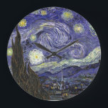 STARRY NIGHT VAN GOGH WALL DESIGNER CLOCK - GIFTS GROßE WANDUHR<br><div class="desc">STARRY NIGHT VAN GOGH WALL DESIGNER CLOCK - GIFTS - BEHALTEND ZEIT - INNENDEKORATION - BERÜHMTE BILDER - SCHÖNE SCHLOCKEN - BESTE GIFTS - HOLIDAY GIFT SHOPPING - ZIMMER DECOR Bestellen Sie diese wunderschöne Van Gogh "Starry Night" Uhr in 3 Stile. Gute Lage in Zimmern, Wohnzimmern, Kaminen und Künstlerzimmern. Das...</div>