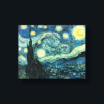 Starry Night Van Gogh Wrapped Canvas Print Leinwanddruck<br><div class="desc">Starry Night Van Gogh Wrapped Canvas Print</div>
