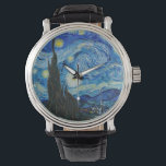Starry Night Vincent Van Gogh Armbanduhr<br><div class="desc">Die Starry Night By Vincent Van Gogh abgeschlossen im Jahr 1889,  ist nicht nur eines seiner berühmtesten Werke,  sondern auch eines der berühmtesten Gemälde der Welt</div>