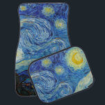 Starry Night, Vincent van Gogh Autofußmatte<br><div class="desc">Vincent Willem van Gogh (30. März 1853 - 29. Juli 1890) war ein niederländischer postimpressionistischer Maler, der zu den berühmtesten und einflussreichsten Persönlichkeiten in der Geschichte der Western-Kunst zählt. In etwas mehr als einem Jahrzehnt schuf er etwa 2100 Kunstwerke, darunter etwa 860 Ölgemälde, die größtenteils aus den Jahre seines Lebens....</div>