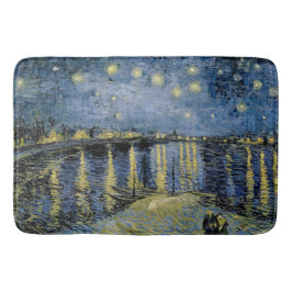 Starry Night Vincent van Gogh Badematte