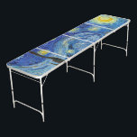 Starry Night, Vincent van Gogh Beer Pong Tisch<br><div class="desc">Vincent Willem van Gogh (30. März 1853 - 29. Juli 1890) war ein niederländischer postimpressionistischer Maler, der zu den berühmtesten und einflussreichsten Persönlichkeiten in der Geschichte der Western-Kunst zählt. In etwas mehr als einem Jahrzehnt schuf er etwa 2100 Kunstwerke, darunter etwa 860 Ölgemälde, die größtenteils aus den Jahre seines Lebens....</div>