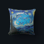 Starry night Vincent van Gogh berühmtes Gemälde Kissen<br><div class="desc">Starry night Vincent van Gogh berühmtes Gemälde</div>