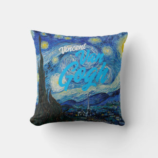 Starry night Vincent van Gogh berühmtes Gemälde Kissen