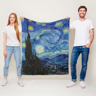 Starry Night, Vincent van Gogh Fleecedecke