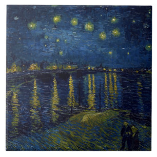 Starry Night, Vincent van Gogh Fliese