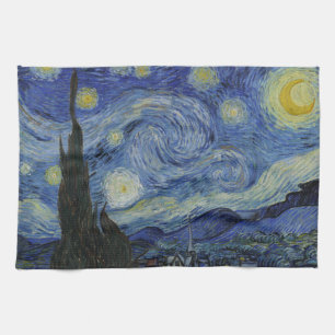 Starry Night Vincent van Gogh Gemälde Geschirrtuch