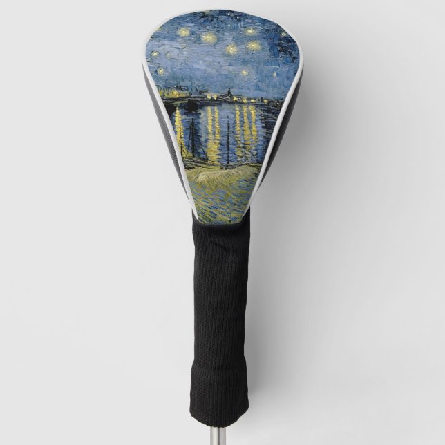 Starry Night Vincent van Gogh Golf Headcover (Vorderseite)