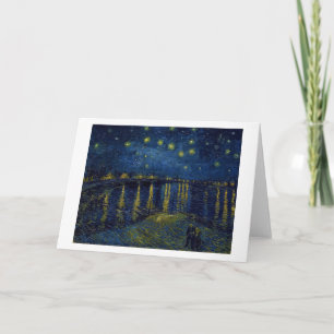 Starry Night, Vincent van Gogh Karte